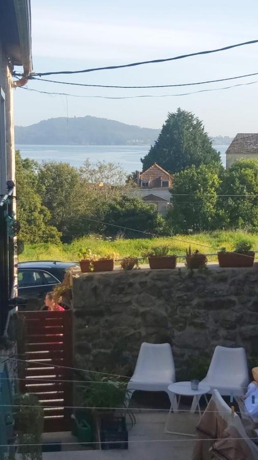 Vivienda Con Terraza En Playas De Baionaアパートメント エクステリア 写真